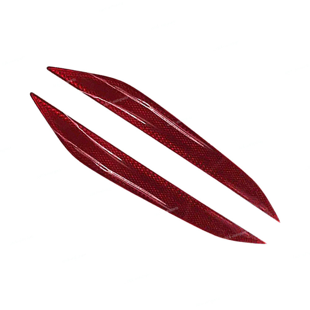 2X for Alfa Romeo Stelvio 17-22 RH+LH Rear Bumper Reflector Rear Brake Lamp