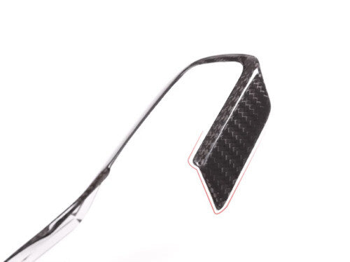 Steering Wheel Control Frame for Jaguar XF Trim 1PCS Dry Carbon Fiber 2016-2020