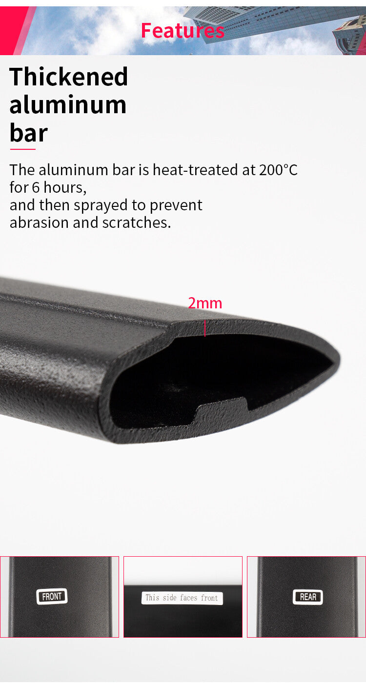 2012-2016 Black for Subaru Impreza Car Roof Rack Cross Bar