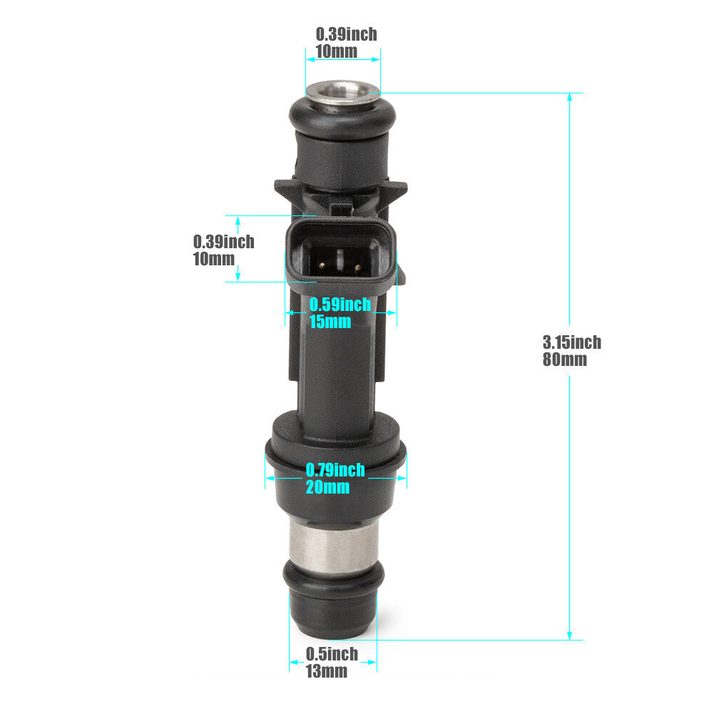6-pack fuel injectors 25323972 for Chevrolet Impala Monte Carlo 3.8L V6, 2000-04