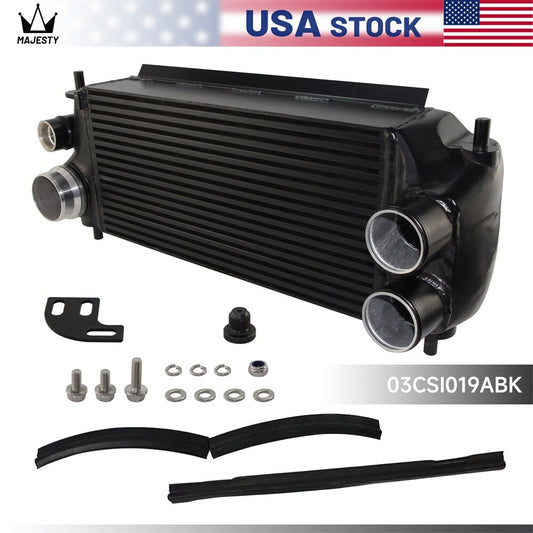 Performance Intercooler Fits for Ford F150 F-150 2.7L/3.5L EcoBoost 2015-2019 Black