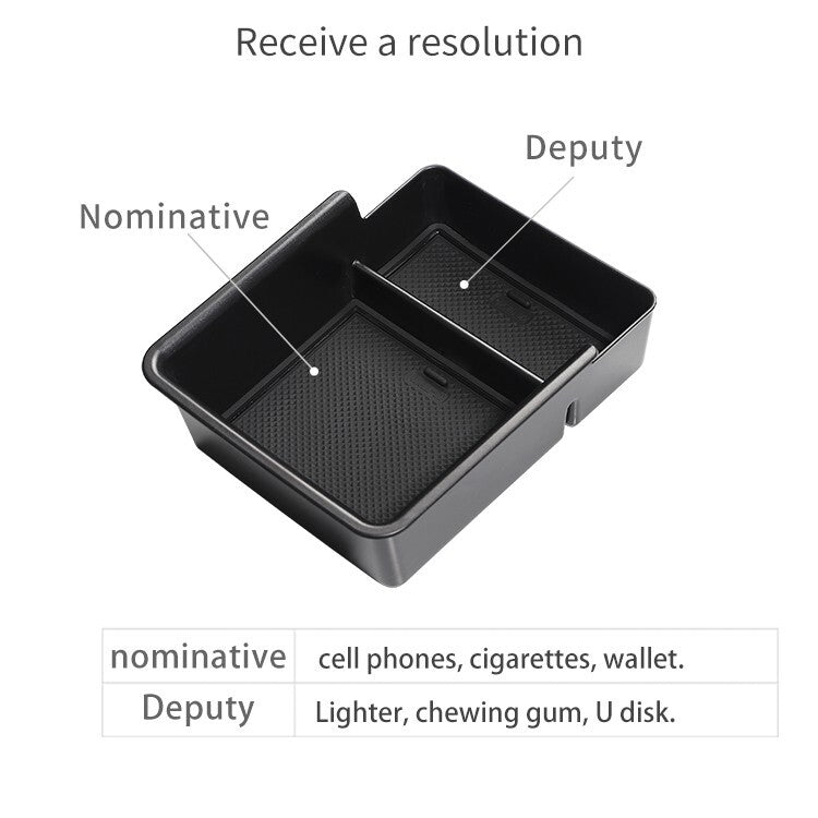 for MG4 for MG 4 EV EH32 MuLan 2022-2024 Armrest Storage Box Center Console Tray