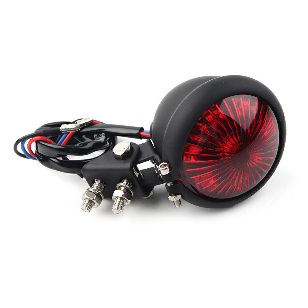 for Harley Bobber Cafe racer 12V LED Rear Tail Light Brake taillight Stop Light