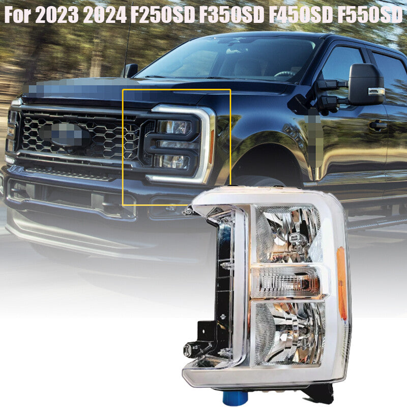 DRIVER SIDE For 2023 2024 F250SD F350SD F450SD F550SD LH HEADLIGHT PC3Z13008G