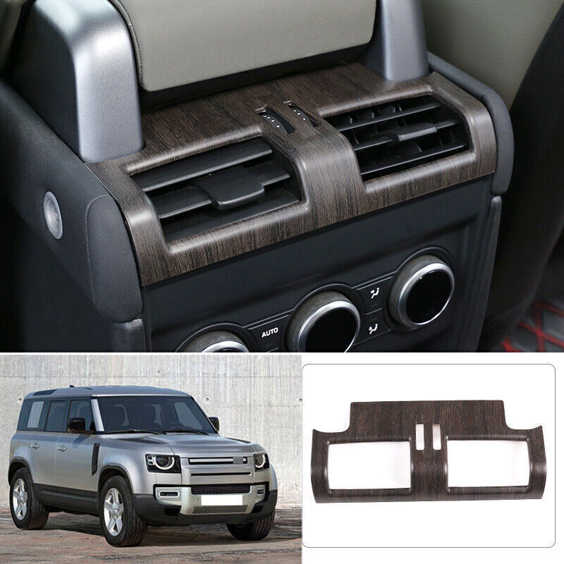 1X for Land Rover for Defender 2020-25 Oak Grain Rear AC Air Outlet Vent Cover Trim
