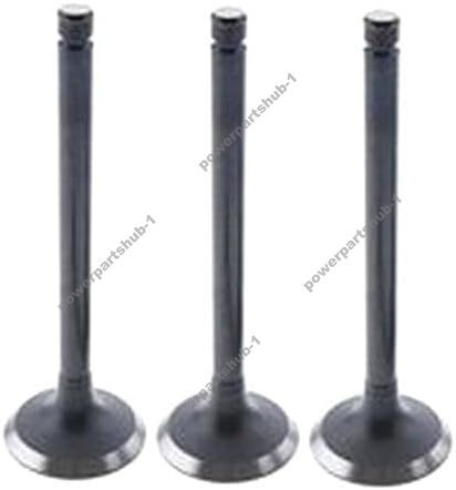 For Yanmar 3TNE88 Komatsu 3D88 Engine Exhaust Valve 3 Units 1 Set Y129100-11130