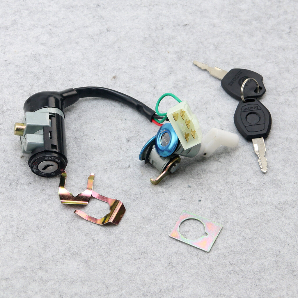 IGNITION SWITCH for SEAT LOCK TANK LOCK for HONDA DIO AF18 AF27 AF28 SET LOCKS