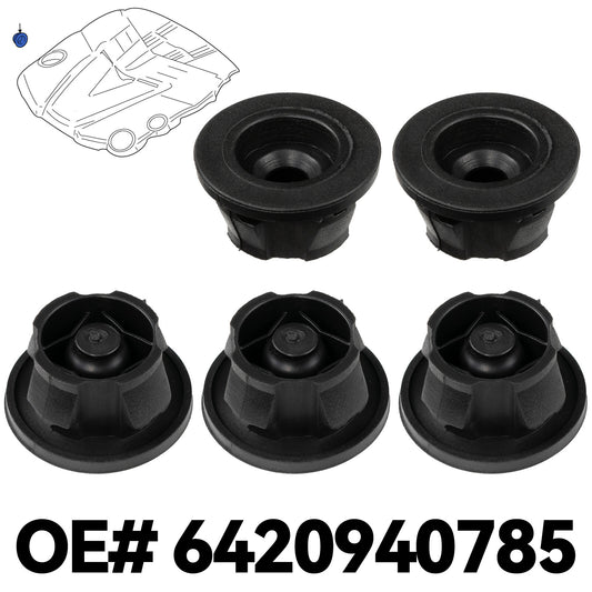 5x Engine Cover Mounting Rubber Grommet for Mercedes Benz Sprinter 906 Vito W639