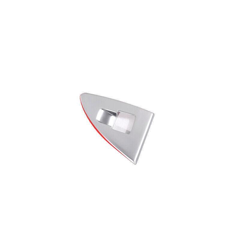 for BMW 7 Series 2016-2022 Matte Silver Car Back Door Tailgate Switch Cover Trim