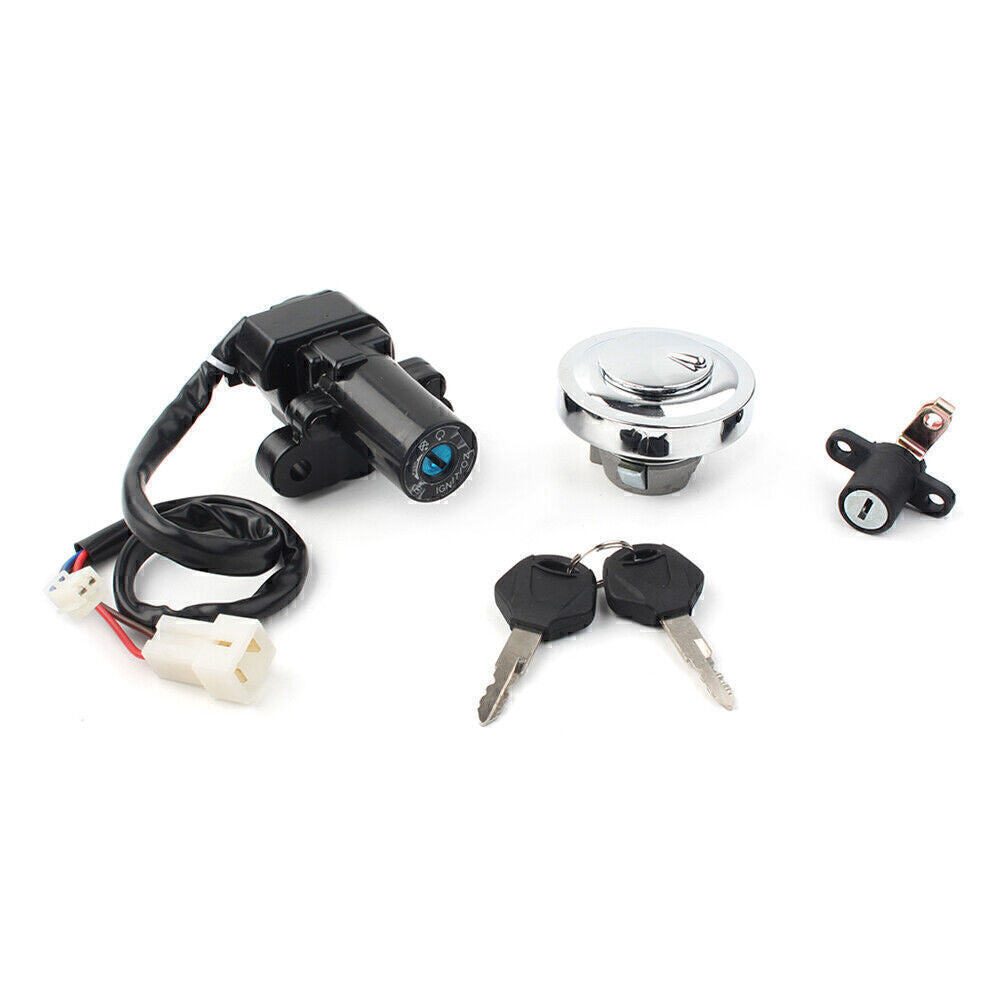 Ignition Switch Fuel Gas Cap for Seat Lock Set Fit for Yamaha XVS950 V Star 950
