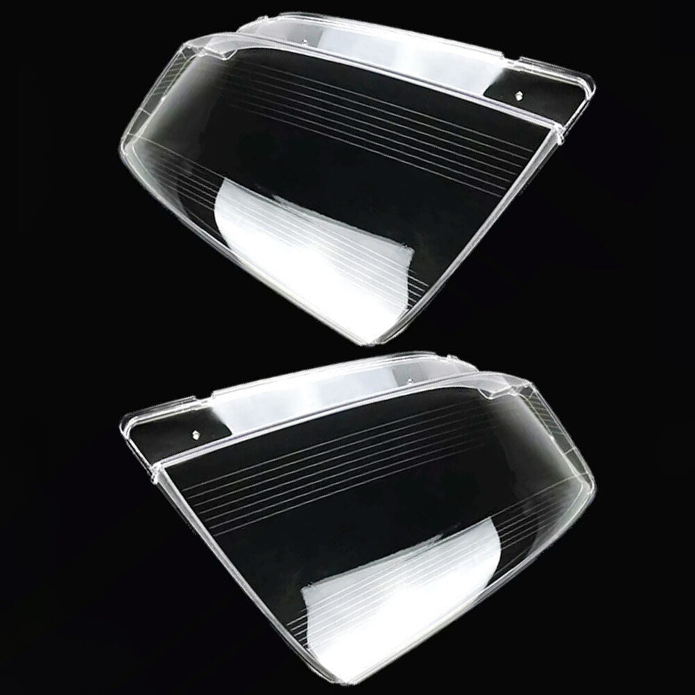 2Pcs For STS 2005-2011 Front Bumper Headlight Lens Cover Shell Left+Right Side