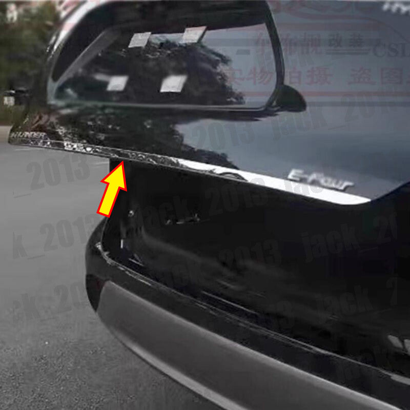 for Toyota Highlander 2020-23 Steel Rear Tailgate Door Trunk Lid Cover Trim 1pcs