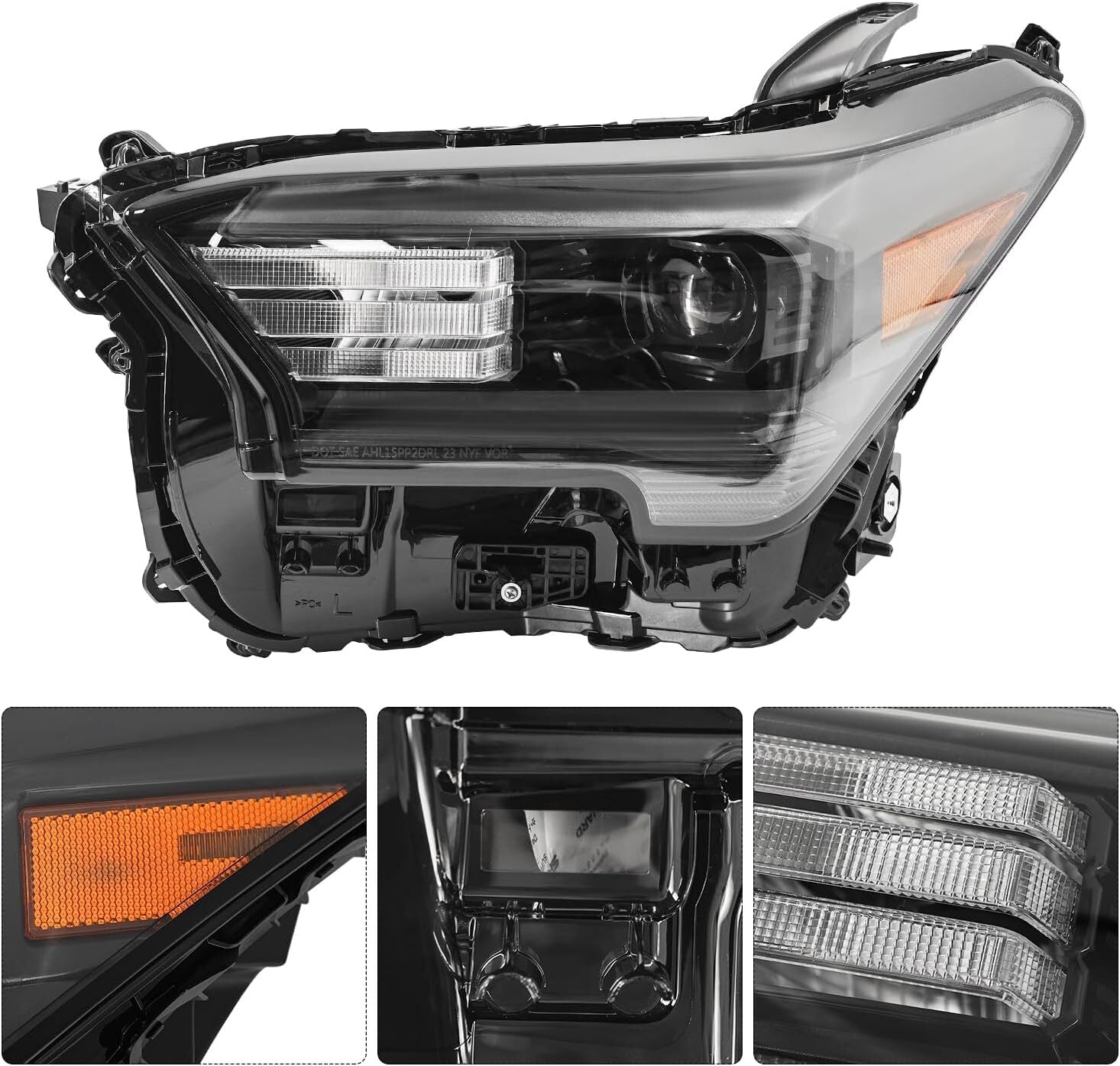 Left Driver Side Led Lamp for Toyota Tacoma TRD 2024-2025 Headlight Assembly