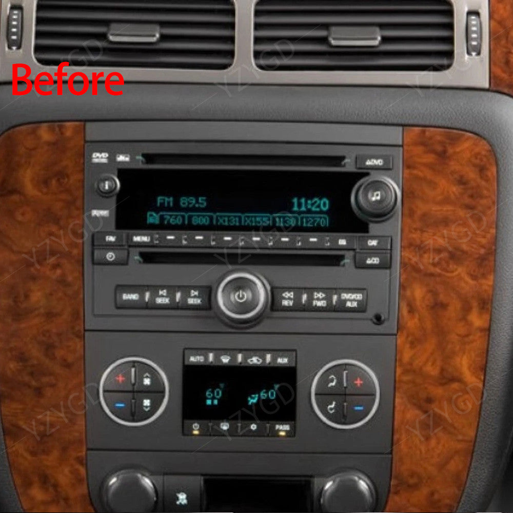 Carplay Car Radio for Chevrolet Silverado 1500 2500 3500 2007-2013 Stereo GPS BT