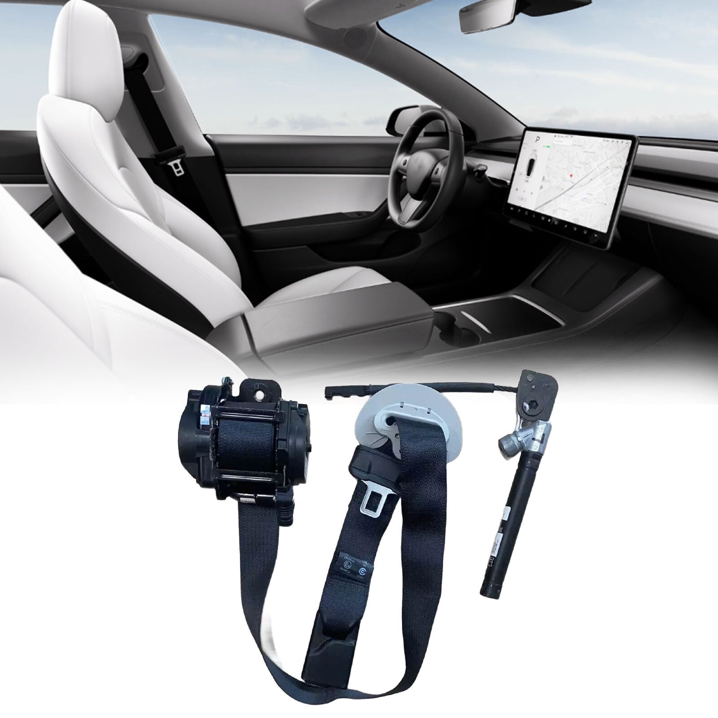 For 2017-2023 for Tesla Model 3 Front Left Seatbelt Retractor Pretensioner