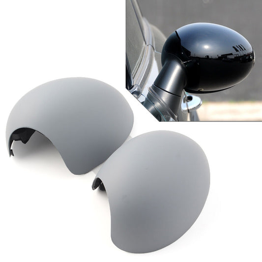 1 Pair Door Wing Mirror Cover for Mini R55 R56 R57 R58 R59 R60 R61