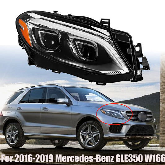 Passenger For 2016-2019 for Mercedes-Benz GLE350 W166 Full LED Headlight Headlamp