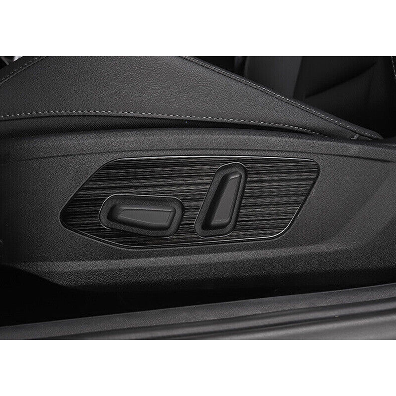 for Hyundai for Elantra 2021-2023 Black steel for Seat Button Handle Panel Cover Trim