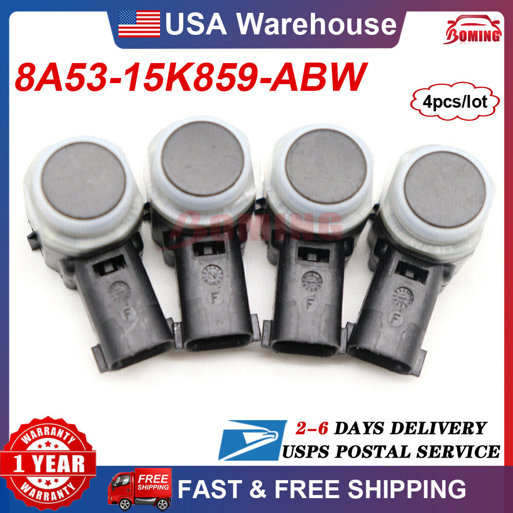 8A53-15K859-ABW 4PC Assist Parking PDC Sensor for Ford Focus Taurus 2009-2014