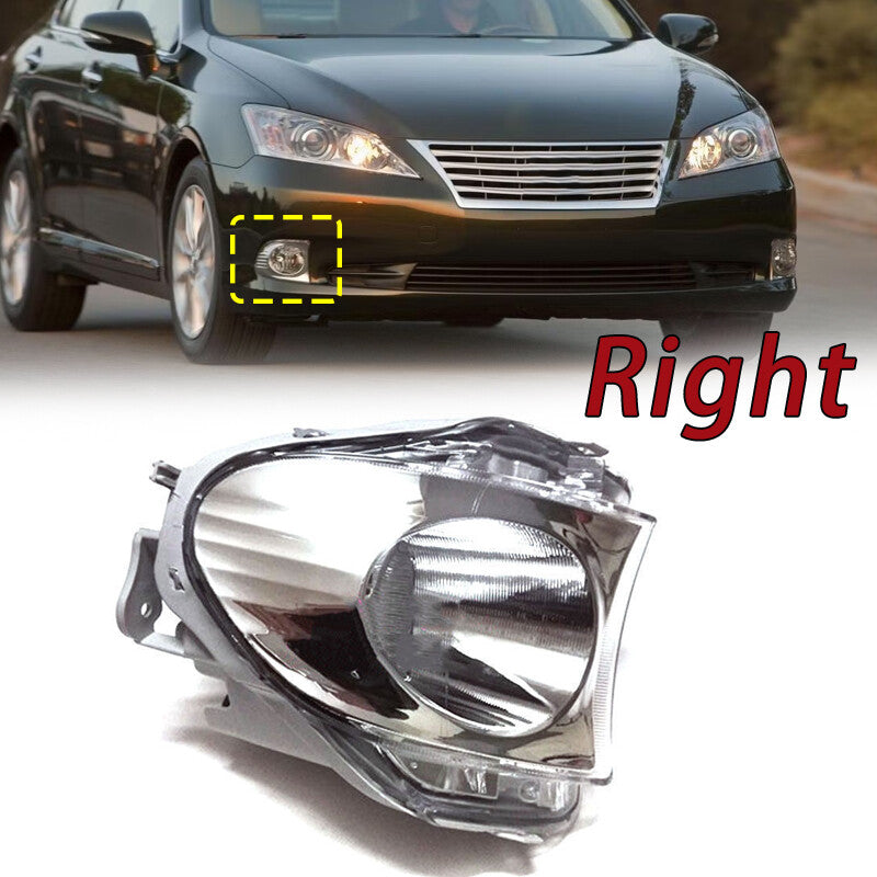 The right passenger-side driver's fog light applies to the for Lexus ES350 2010-2012.