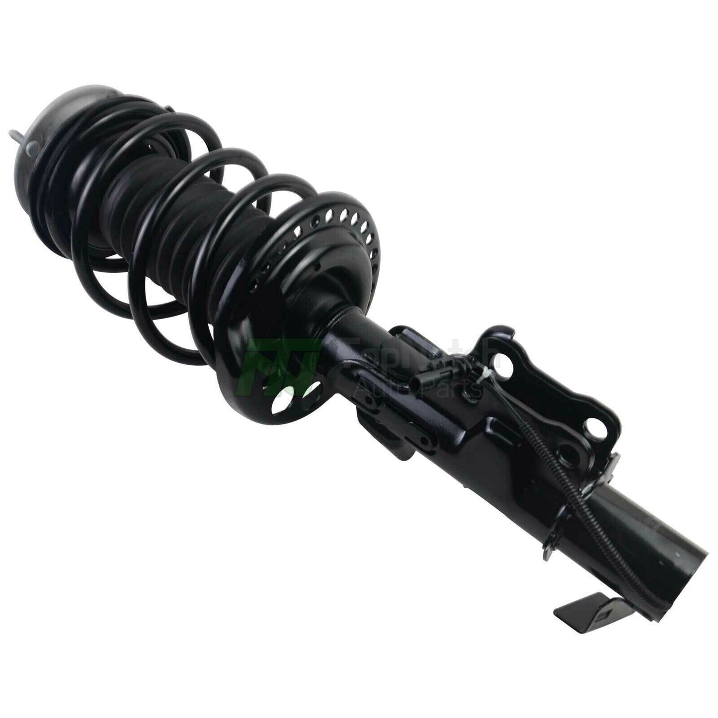 Two-piece front shock absorber kit with electric adjustment for Lincoln MKZ 2013-2020 3.7L and 2.0L models.