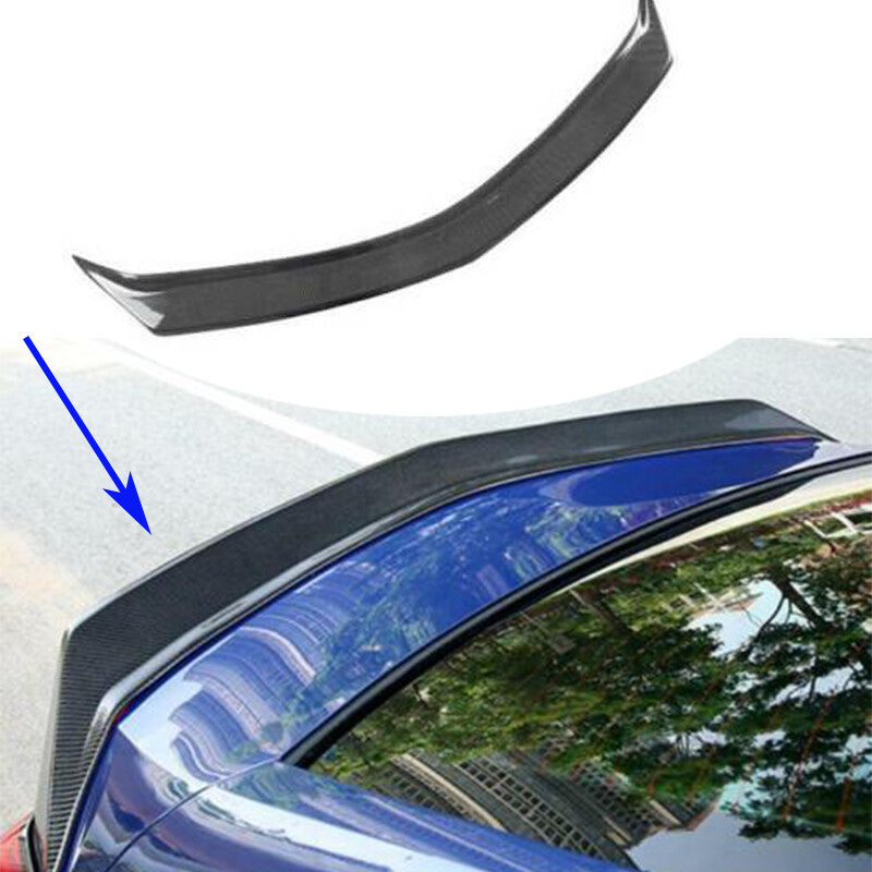 Carbon Fiber V Rear Trunk Spoiler Wing For Auto for Cadillac CT5 CT5-V 2020-2023