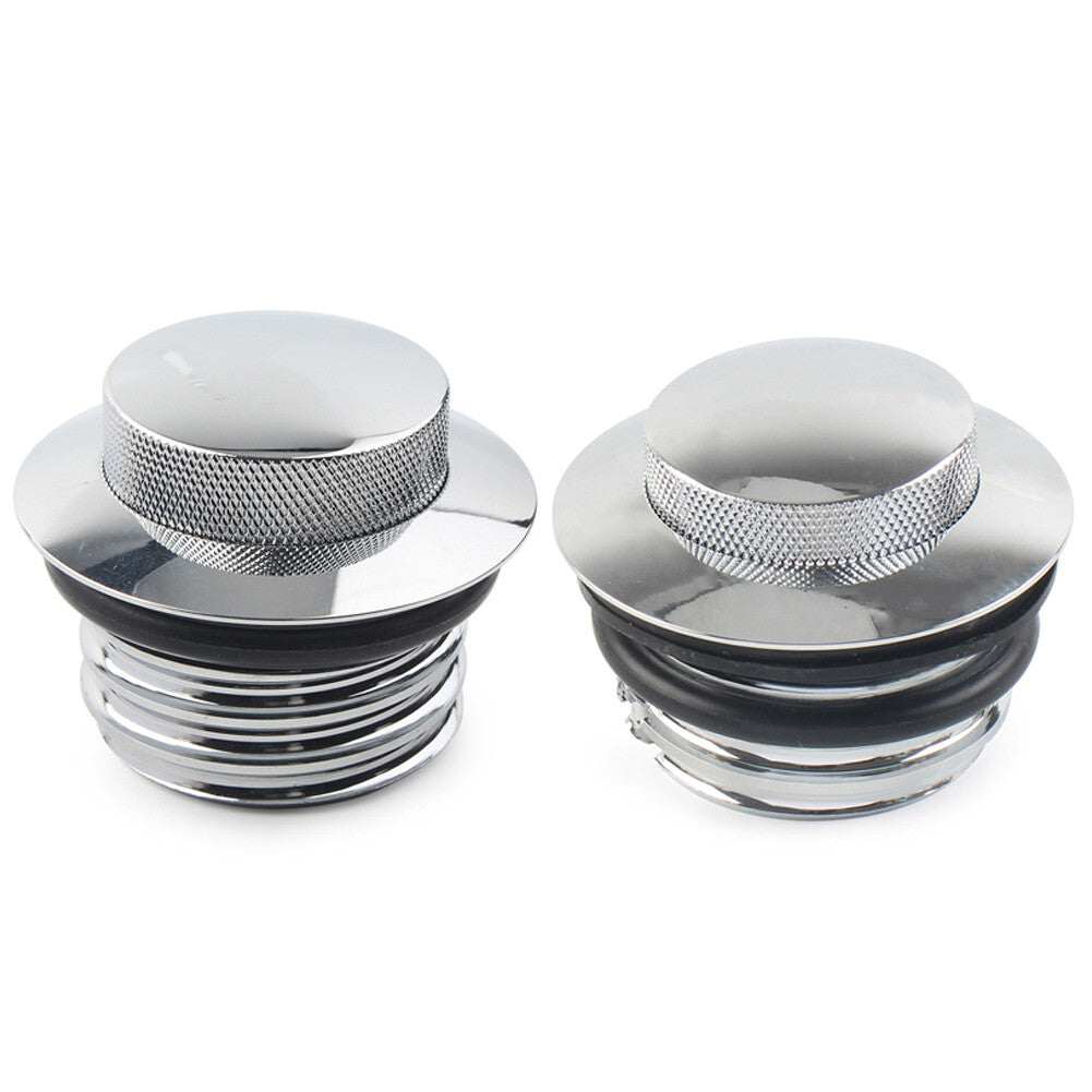 Thread Flush Pop Up Gas Cap Bel¨¹ftete Kraftstofftank Abdeckung f¨¹r for Harley Chrom
