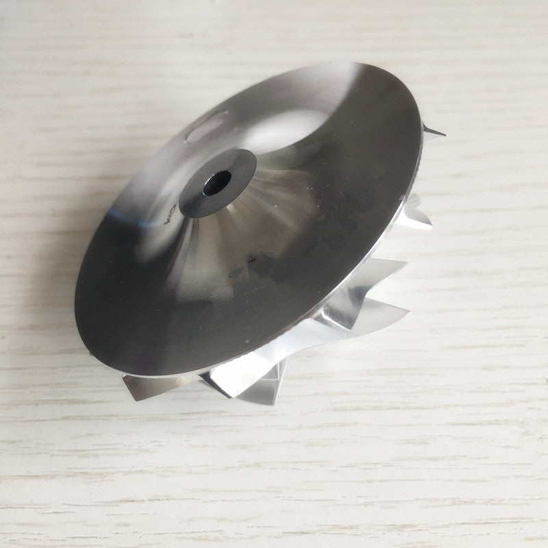 GT15-25 49.62/61.98 mm 6+6 Blade Turbo Aluminum 2618/Bill Compressor Wheel