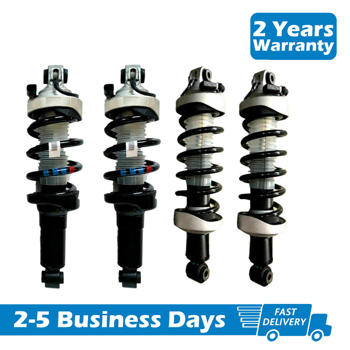 4PCS Front Rear Shock Struts Assembly w/Magnetic for Audi R8 V8 Spyder 2007-2015