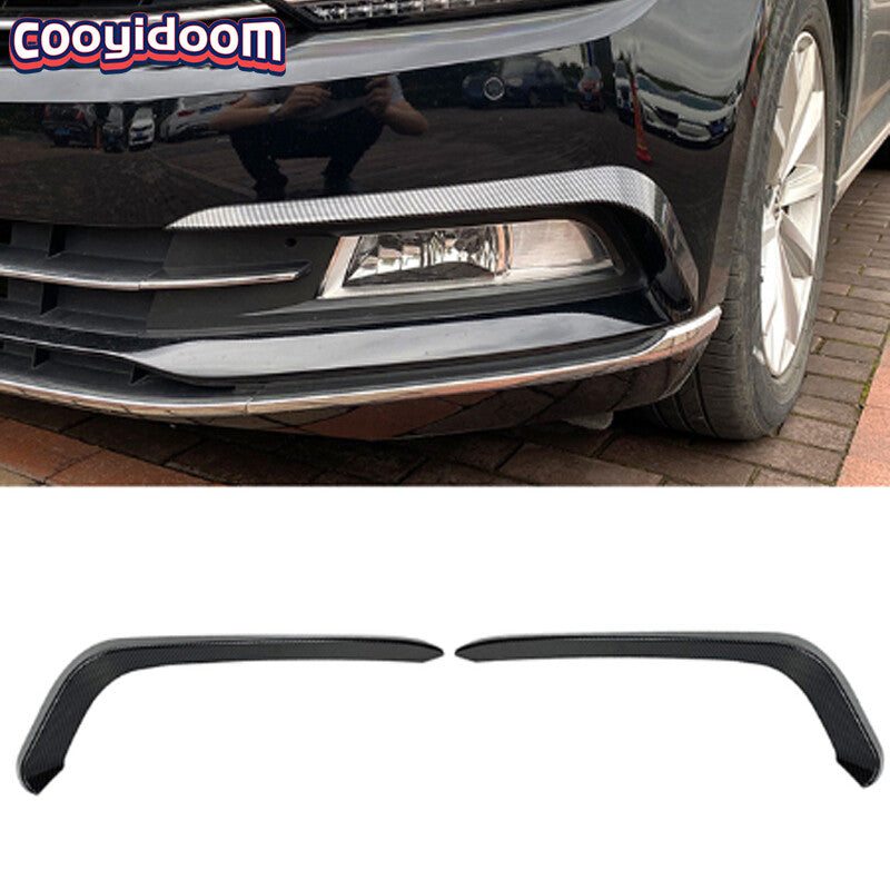 A pair of front fog light cover stickers for the for Volkswagen for Passat B8 variant, 2016-2020.