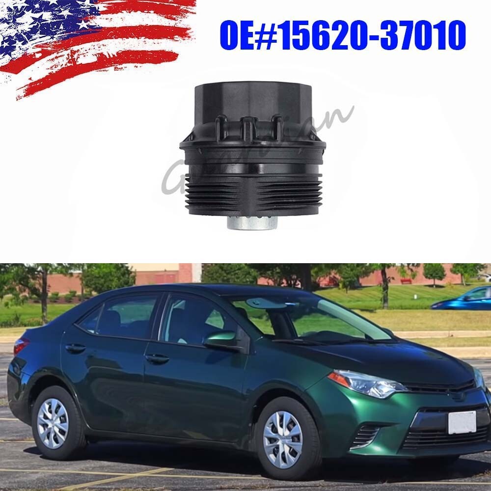 Engine Oil Filter Housing Cover Cap 15620-37010 for Scion for Toyota Prius V Matrix