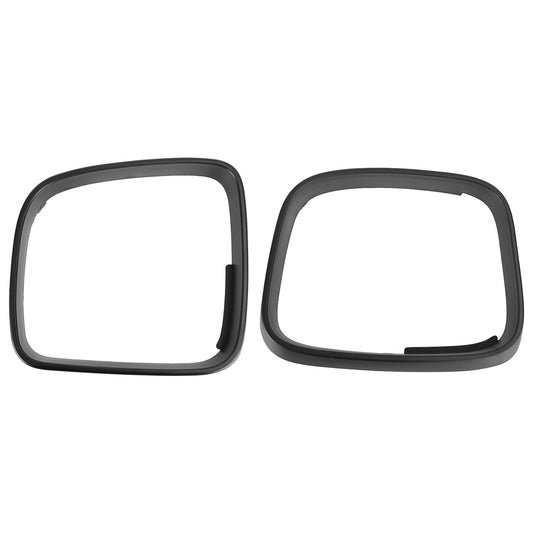 A pair of mirrored door storage boxes with wing-shaped decorative ring frames are suitable for Volkswagen Transporter T5