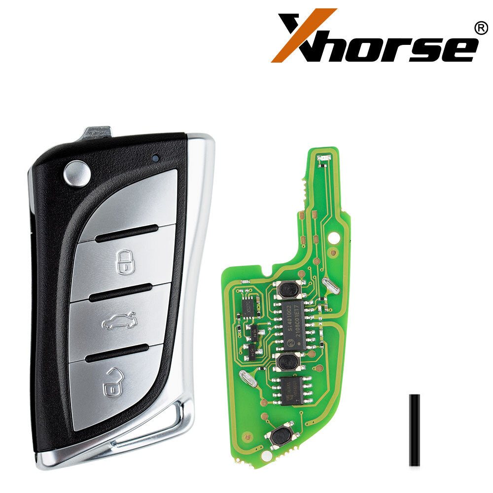 5x XELEX0EN Super Remote Key Super Chip for Toyota / for Lexus Flip 3 Buttons