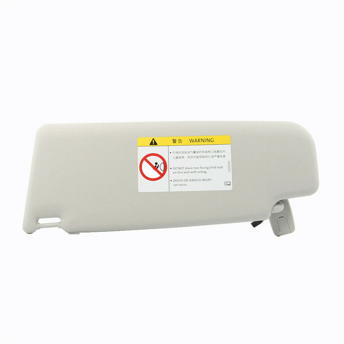 GrayFront Right Side Visor With Light for VW for Golf Rabbit for Passat CC 1KD857552A2F4