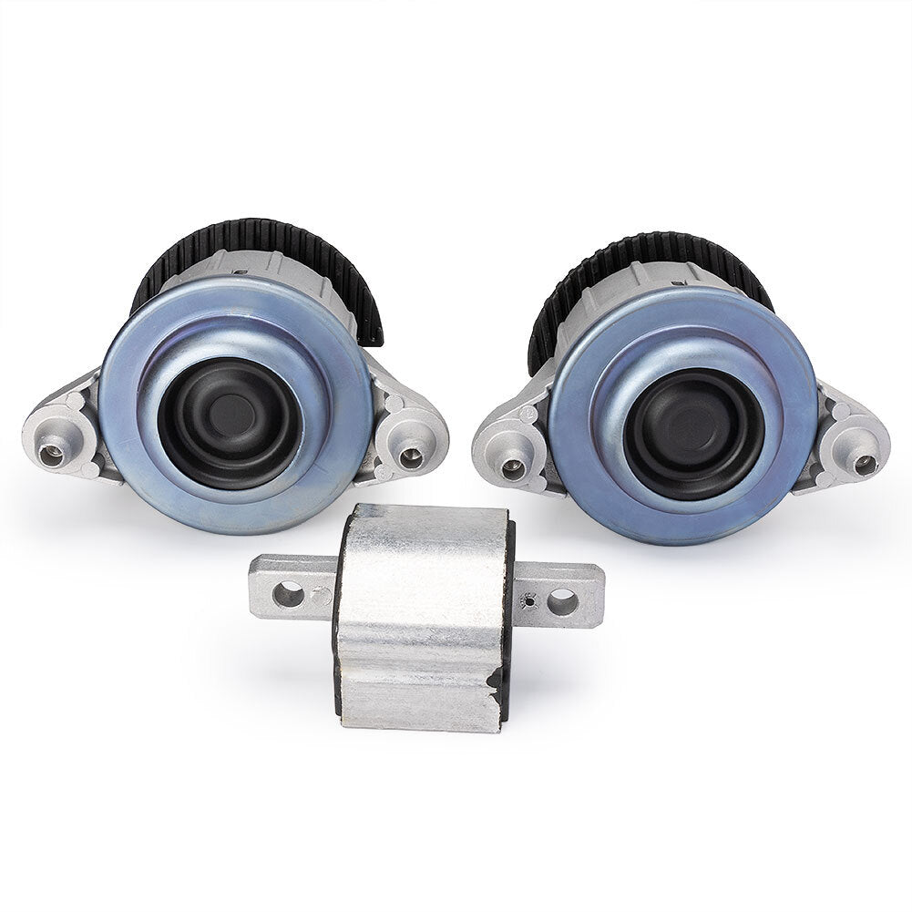 3-piece engine motor mount for Mercedes C300 E350 E400 RWD 2122400418 2042400917