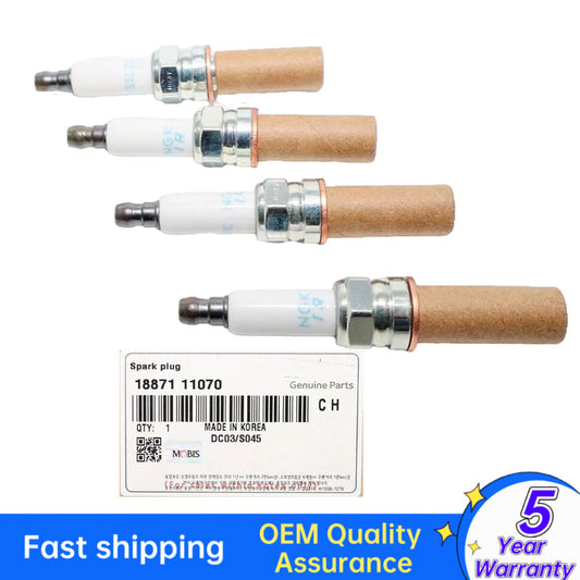 4X spark plugs for 2020-2023 for Hyundai and for Kia 1.6L, 2.0L, and 2.5L engines. 1887111070