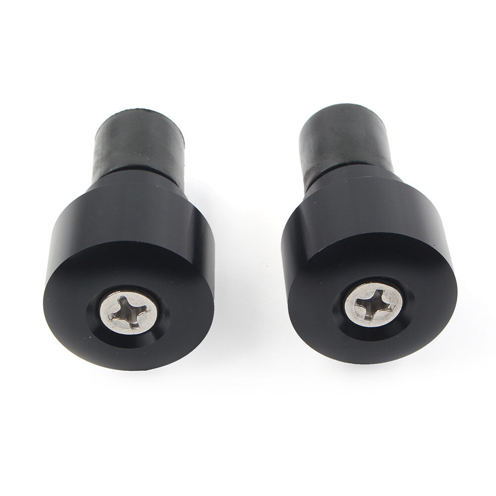 Handlebar Grips Bar End Slider Cap Motorcycle for HONDA CBR600RR Black ne