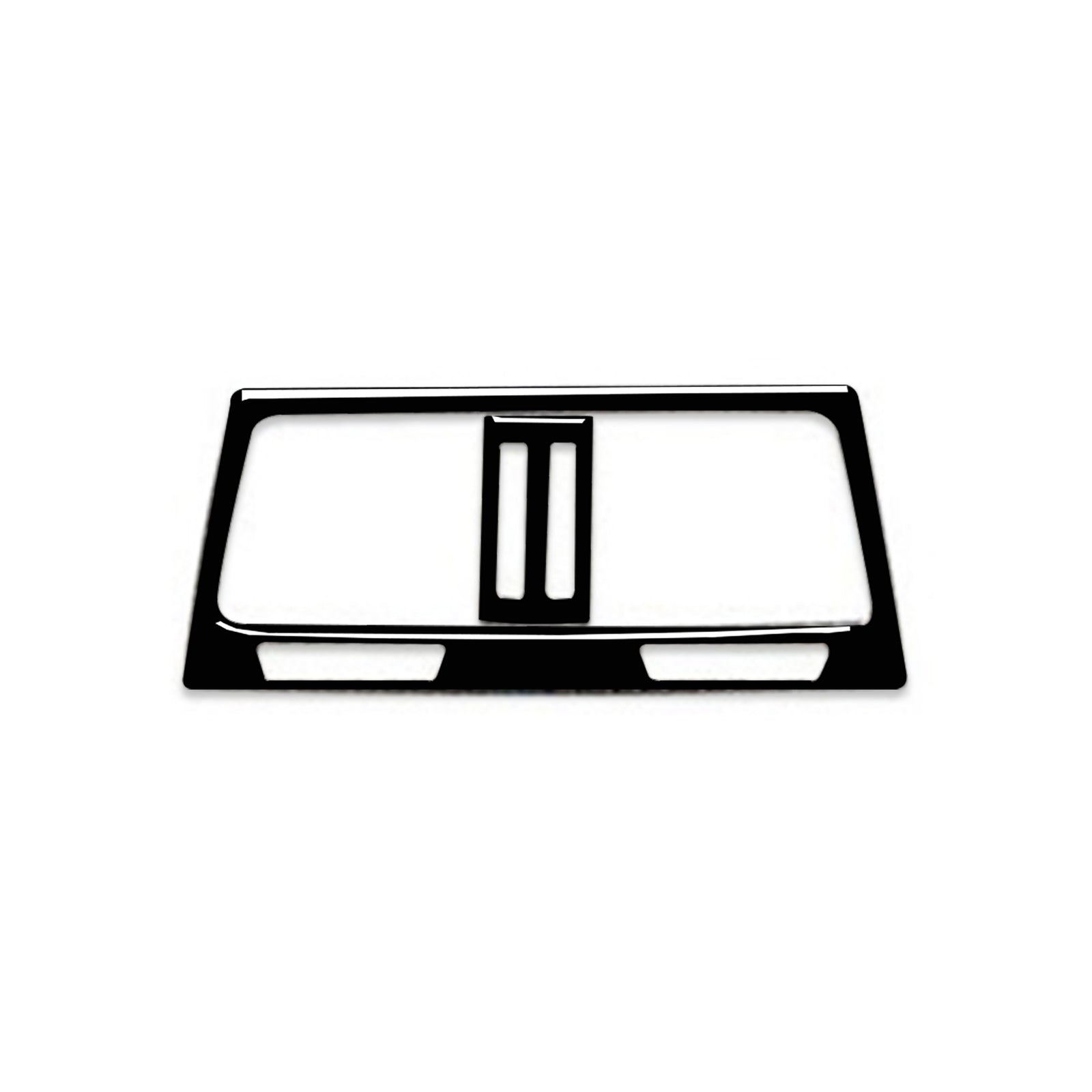 Sleek black vent cover trim suitable for BMW X5, X6, E70, E71 (2008-2013)