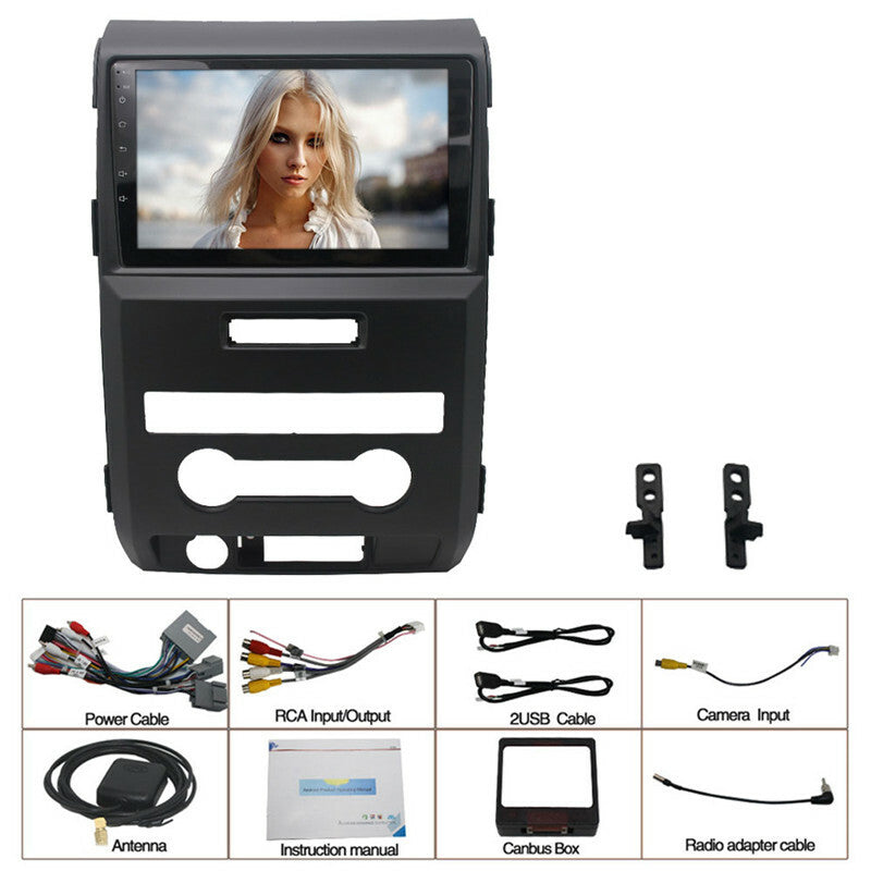 9 Android Radio for Ford F150 09-12 Multimedia Video Play Gps Navigation