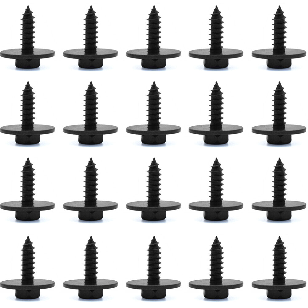 20pcs 4.8 x 16 mm screw body hex screw with disc for Mercedes