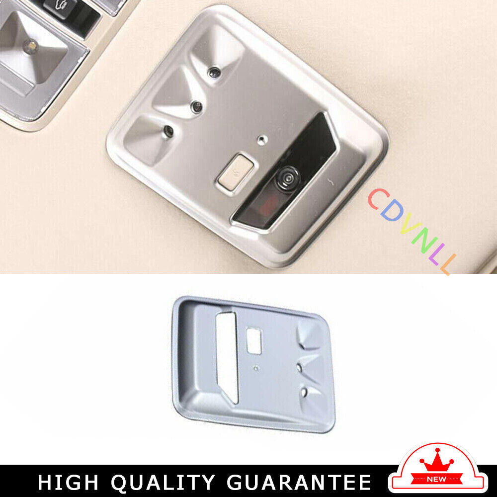 Rear Reading Lamp Frame Cover Trim Decor for Kia Carnival 2022-2023 Matte Silver