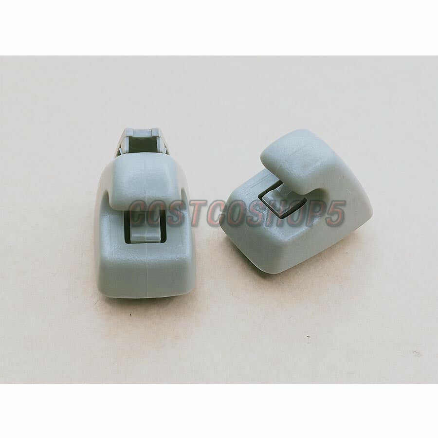 Sun Visor Hook Clip Gray Left  Right for Buick Verano for Chevrolet for Cruze Sonic