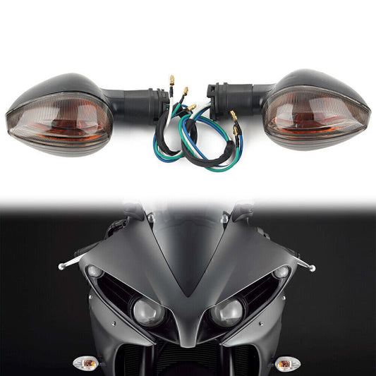 Fit for Yamaha R1 2004-2006 R6 2003-2006 Brown Motorcycle Turn Signal Light Blinker