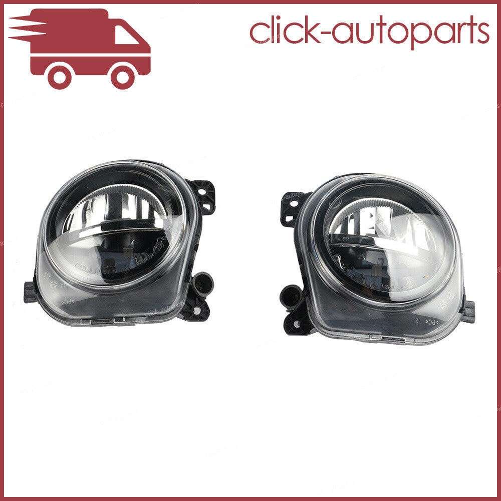 2pcs Fog Light Lamp LED front LeftRight fits for BMW 5 Series 528i 535i 2014-2016