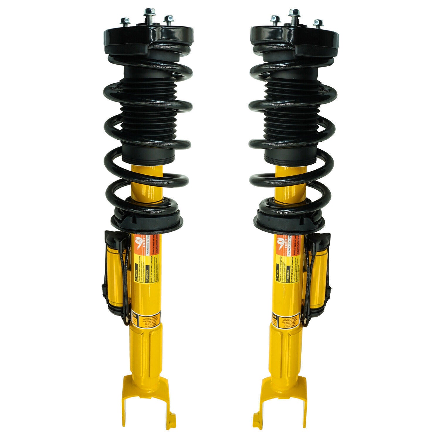 A pair of rear right + left shock absorbers with adaptive damping for Lexus RX350 RX450h (2016-19)