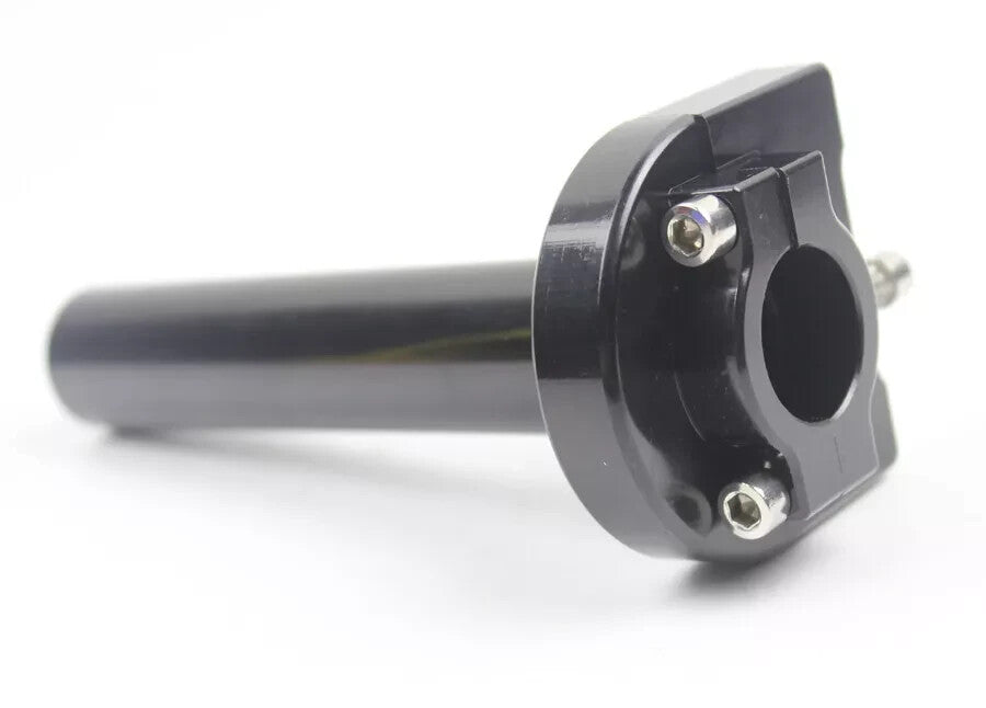 Black Handlebar Twist Throttle Clamp for 50cc 90c 125cc 150cc Dirt Bike ATV 7/8