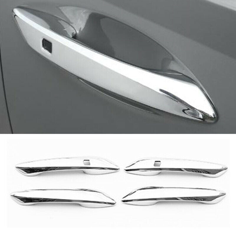 for Hyundai Sonata 2020-2023 Chrome ABS Car Exterior Side Door Handle Cover Trim