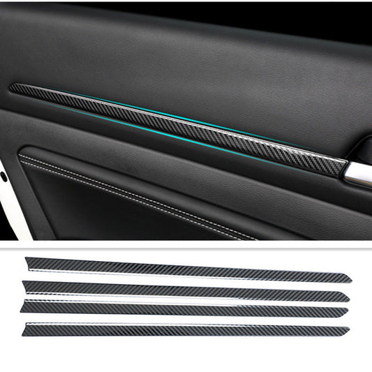 Carbon fiber interior door molding trim for Nissan Altima 2019 - 2023