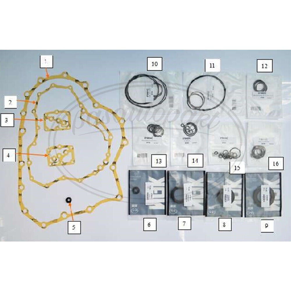 B7XA CG1 Transmission Rebuild Kit Overhaul Seal for Honda for Acura 3.0L Transmission