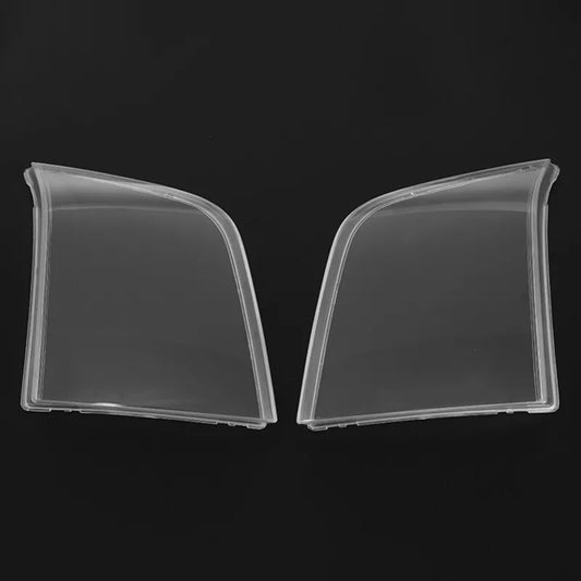 2x Front Headlight Lens Headlamp Cover Shade for Ford Transit MK7 VM V348 2006-2014